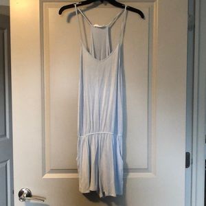 Powder blue romper